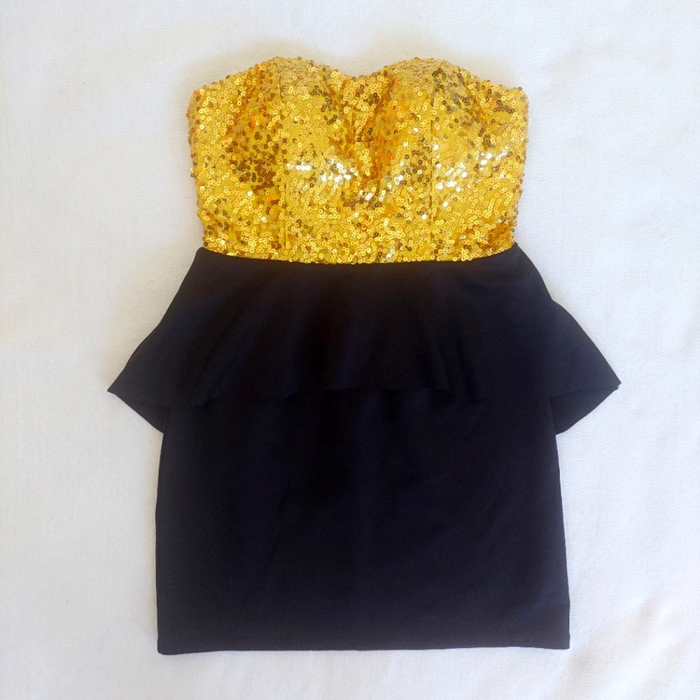SILVERGATE strapless dress NWOT